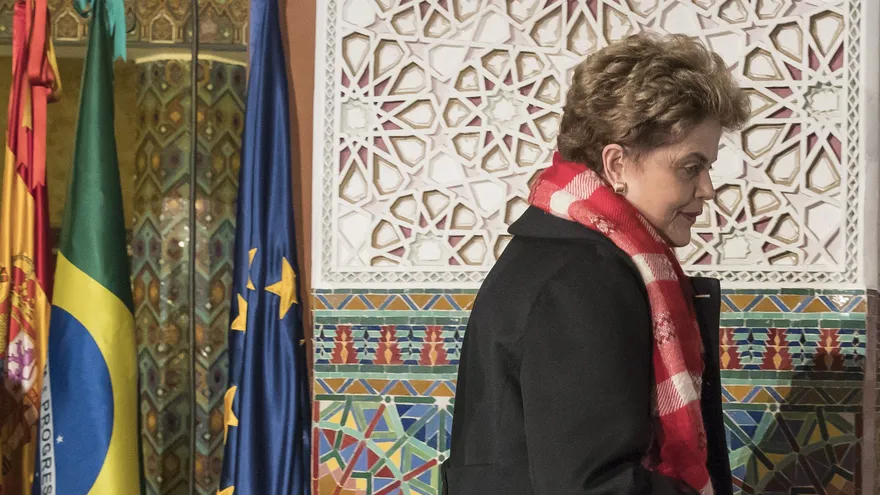 La expresidenta de la República Federativa de Brasil, Dilma Rousseff.