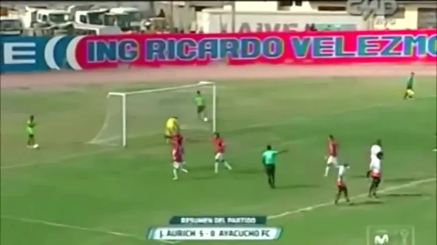 Los goles de Luis Tejada con el Juan Aurich frente a Ayacucho FC