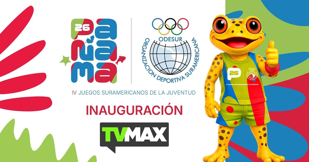 EN VIVO| Inauguración de los IV Juegos Suramericanos de la Juventud Panamá 2026 por TVN Pass y YouTube