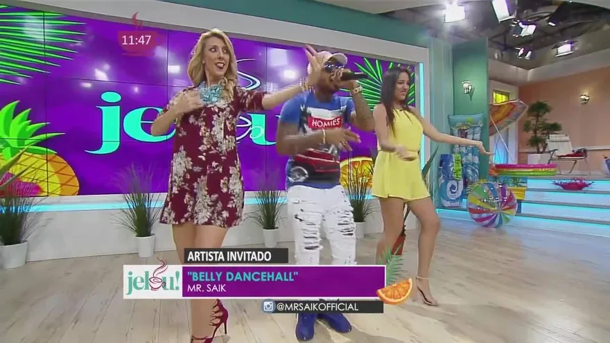 Mr. Saik nos enseñó a bailar su nueva canción, producida por BK