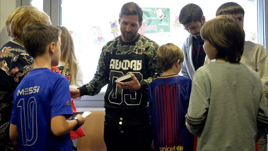 La Fundación Messi aporta 200.000 € para investigación de un tumor infantil