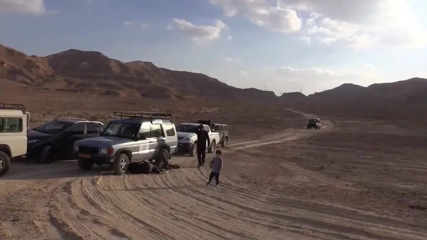 El desierto del Néguev se convierte en Marte por unos días