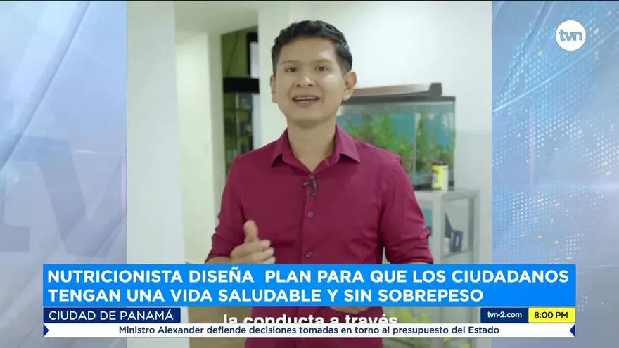 Nutricionista diseña plan para que ciudadanos tengan vida saludable