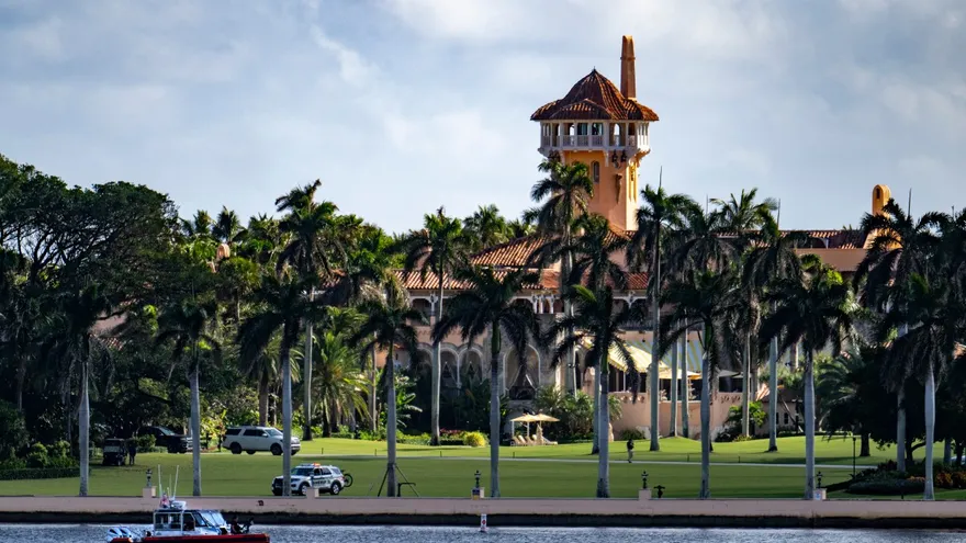 Imagen de la residencia de Donald Trump en Mar-a-Lago, Florida.