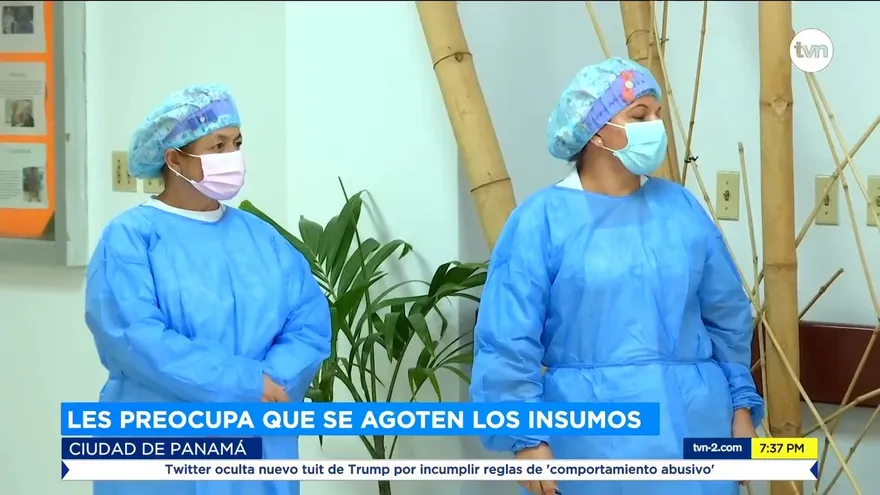 Falta de equipos de protección personal preocupa a trabajadores de la salud