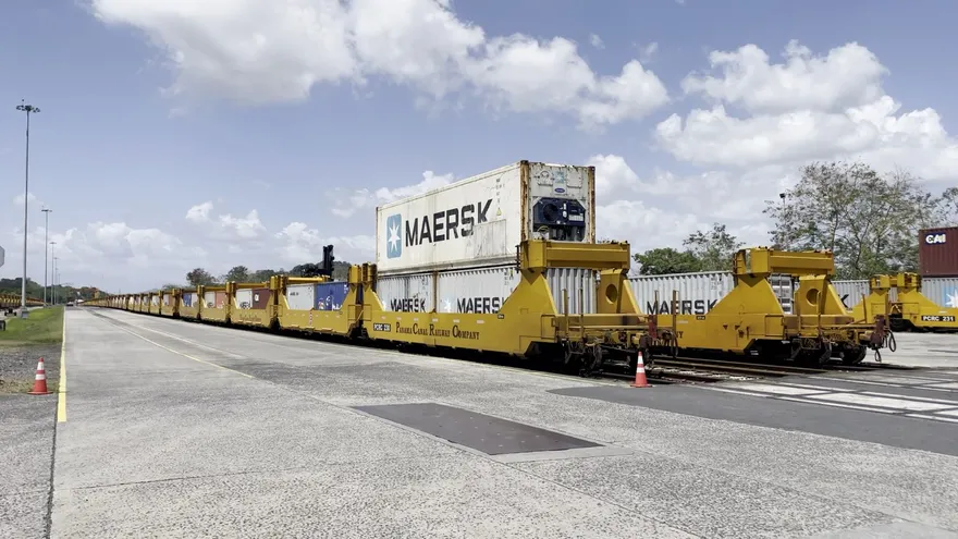 Operaciones ferroviarias en puerto de Balboa