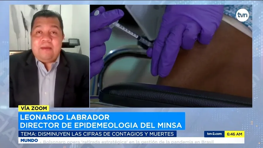 Disminuyen cifras de contagios y muertes por COVID-19 en Panamá