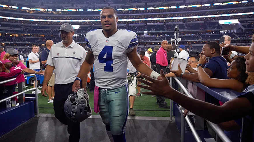 Dak Prescott ha sido de gran ayuda para los Cowboys