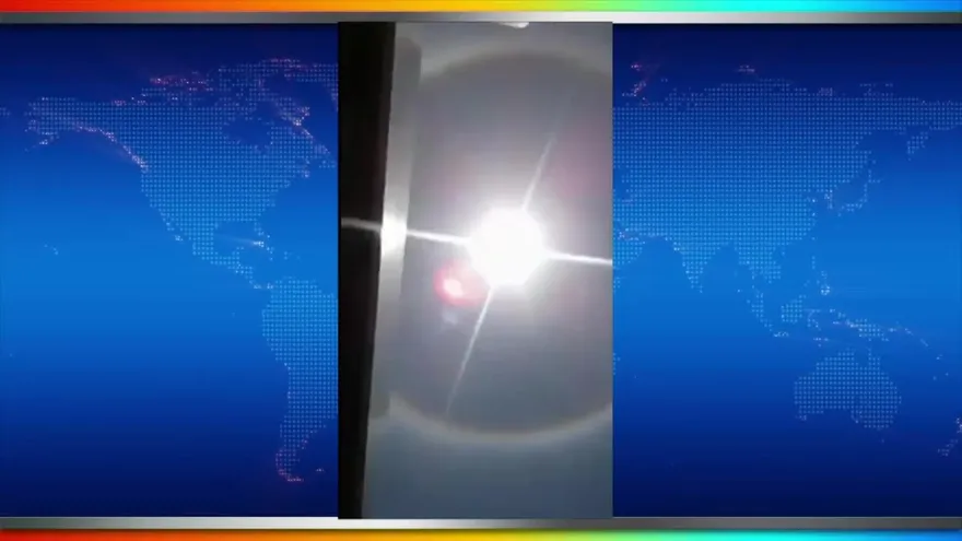 Chiricanos quedan sorprendidos con halo solar