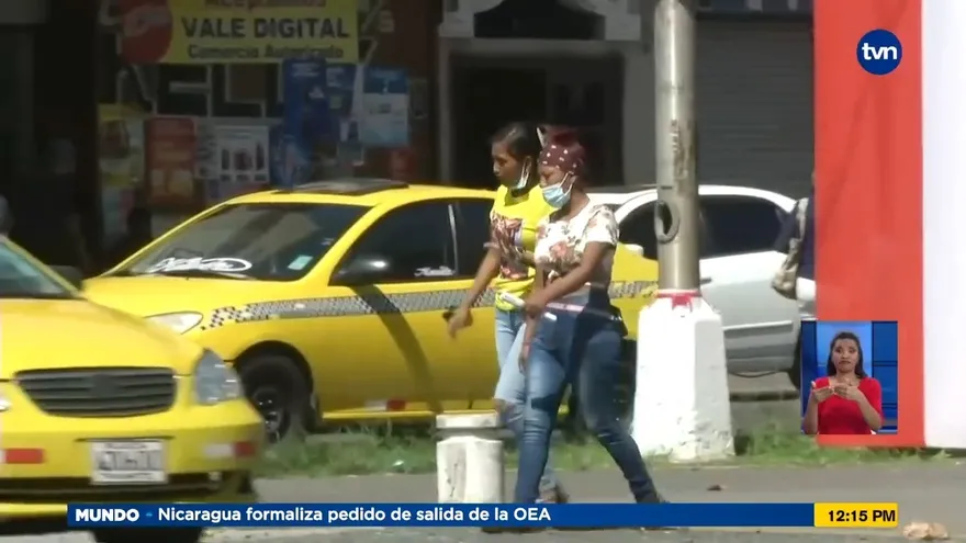 Casos de covid en una meseta en Colón