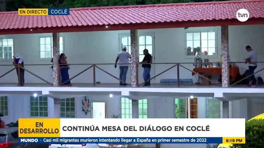 Avanzan las conversaciones en la mesa del diálogo en Penonomé