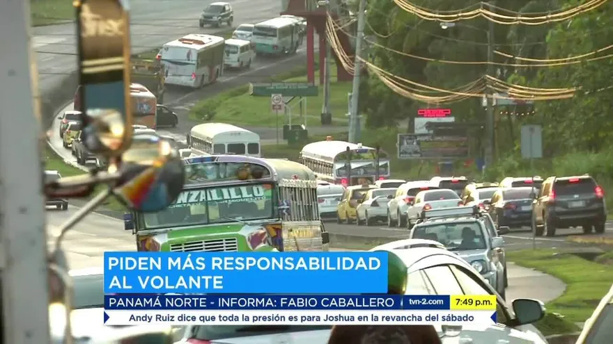 Preocupación por alta velocidad en calles de Las Lajas de Panamá Norte