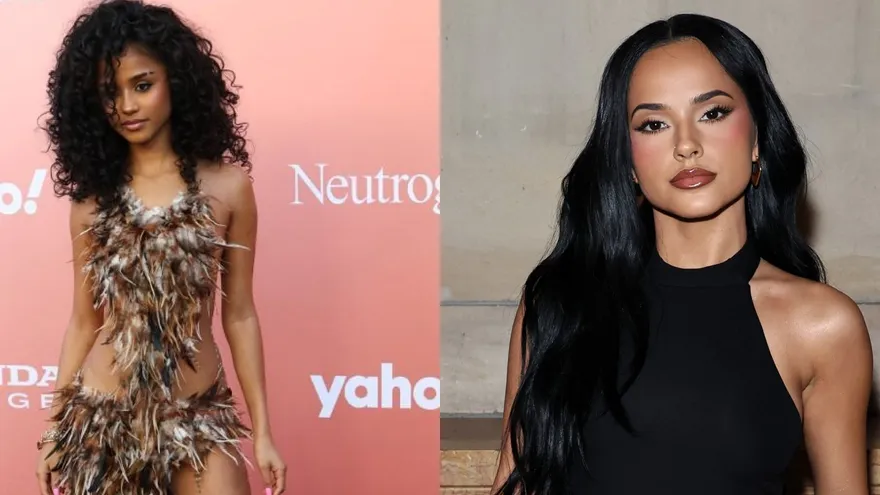 Tyla y Becky G, invitadas especiales y espectadoras del part