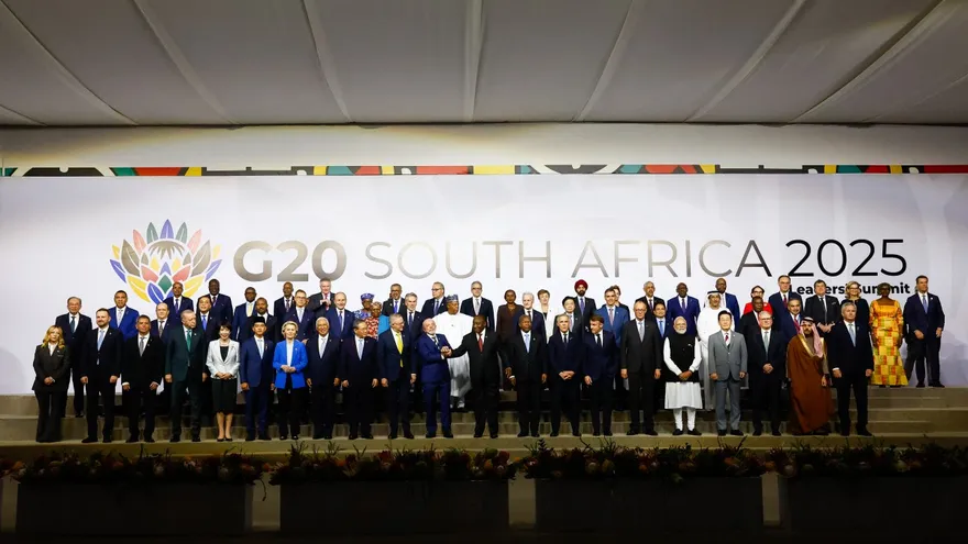 Reunión del G20 en Sudáfrica.