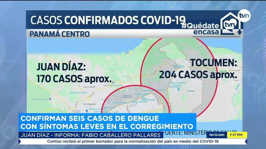 Confirman seis casos de dengue con síntomas leves en Juan Díaz