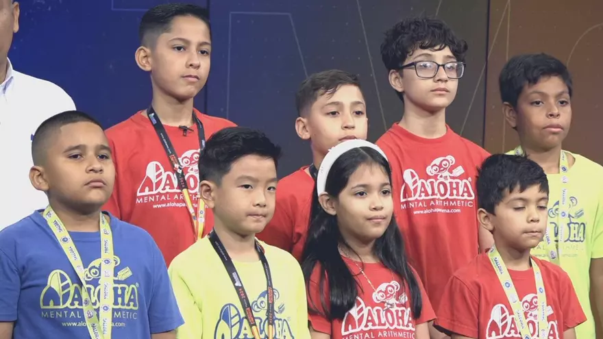 Niños entre 5 y 13 años representarán a Panamá en Mundial de Cálculo Mental