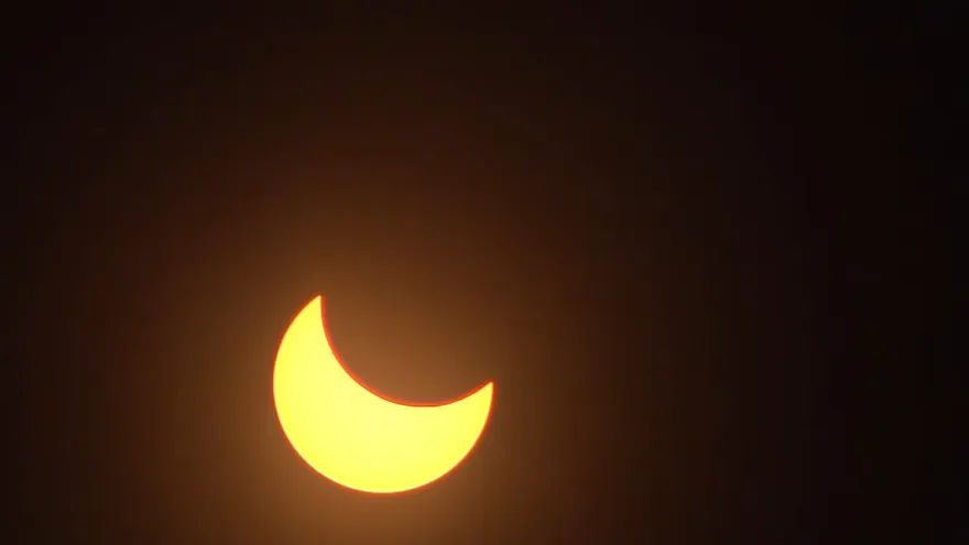 Eclipse solar anular desde varios puntos del país