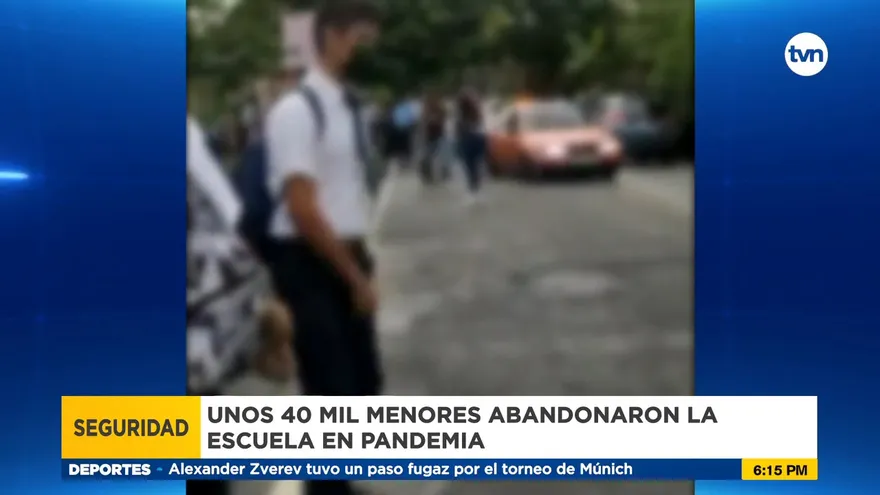 40 mil jóvenes han desertado de las aulas escolares durante la pandemia