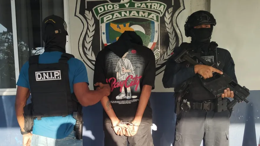 Algunos de los capturados