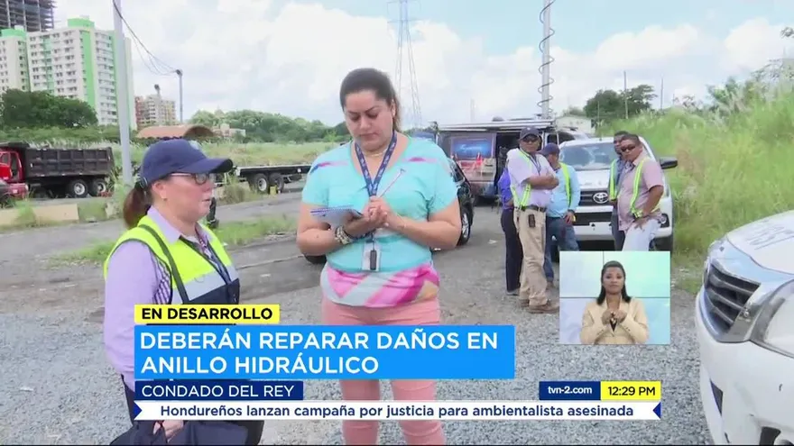 Idaan se prepara reparar anillo hidráulico
