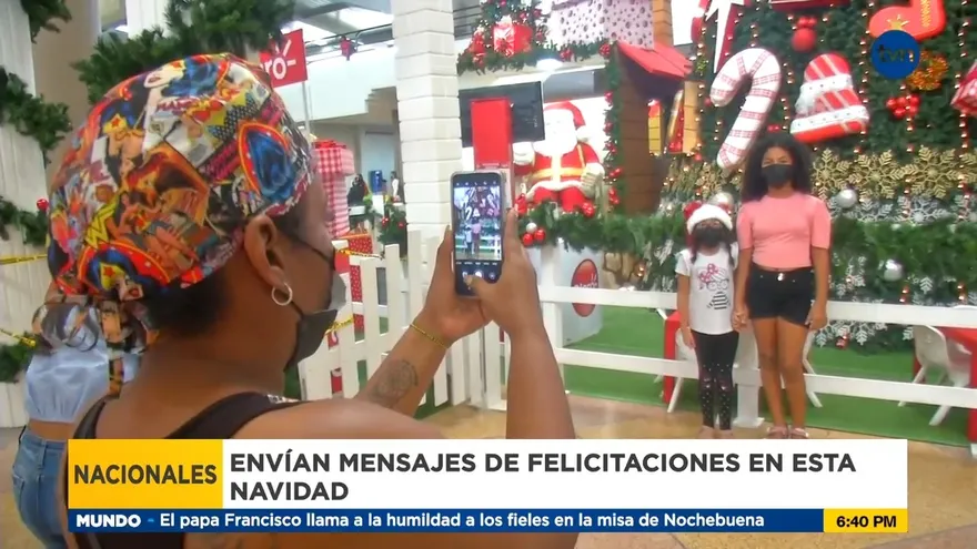 Panameños envían saludos de Navidad y piden cuidarse del covid-19