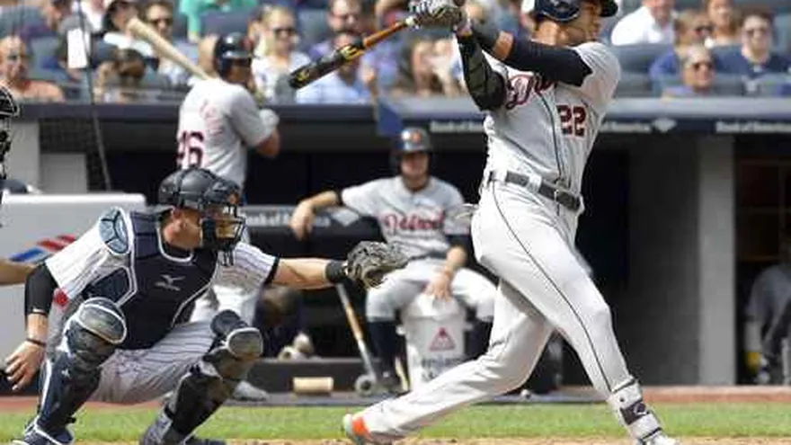 Los Tigres de Detroit superaron a los Yankees de Nueva York