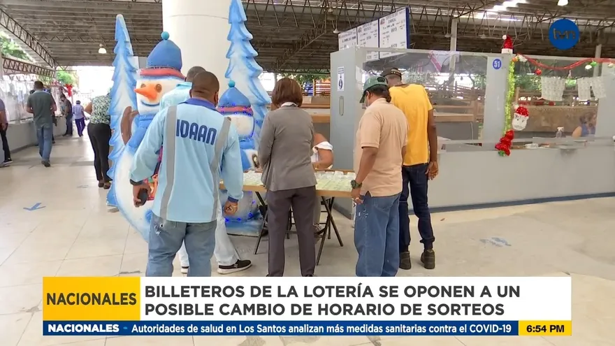 Billeteros se oponen a posibles cambios de horarios en sorteos