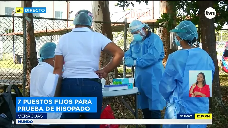 Disminuyen casos de la Covid en Veraguas