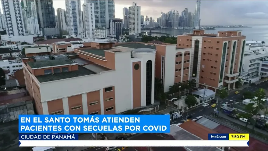 En Hospital Santo Tomás atienden pacientes con secuelas por COVID