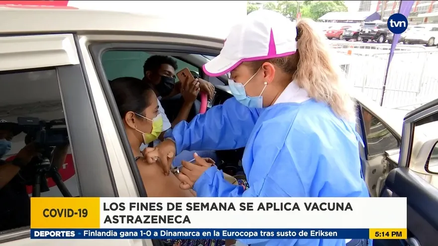 Avanza vacunación en el Rommel Fernández