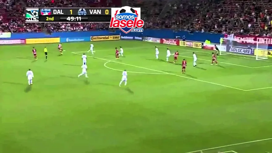 Gol de Blas Pérez anotado a Vancouver