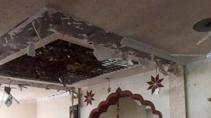 La explosión fue en una mezquita