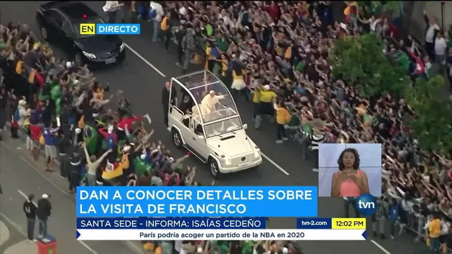 El Vaticano brinda información actualizada sobre visita del Papa a Panamá.