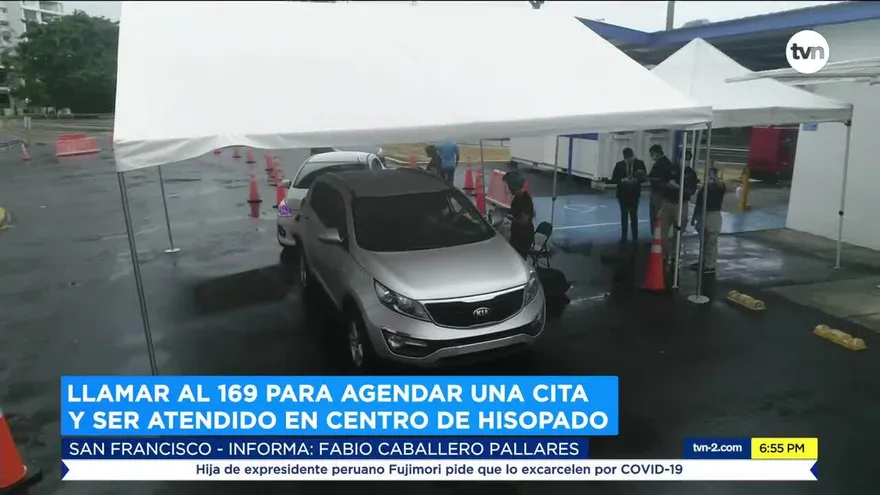 Puedes llamar al 169 para agendar una cita y ser atendido en centro de hisopado