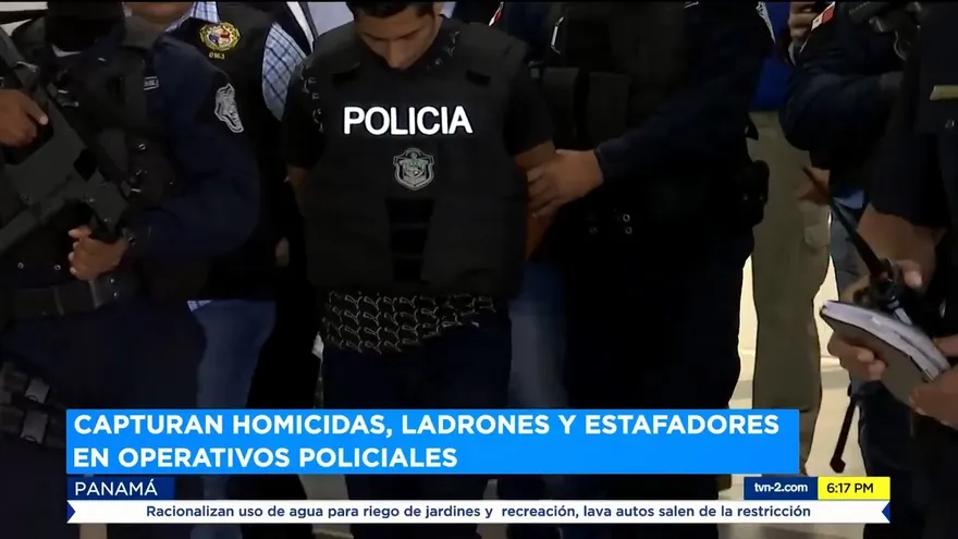 Capturan homicidas, ladrones y estafadores en operativos policiales
