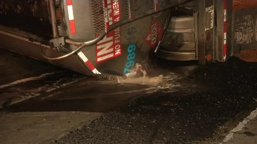 Vía Panamericana se mantiene cerrada