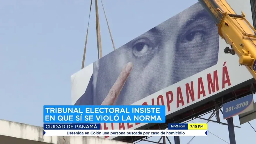 Tribunal Electoral insiste en que sí se violó el Código Electoral