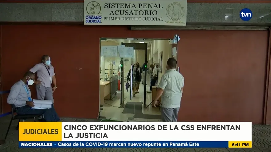 Exfuncionarios de la Caja de Seguro Social tuvieron que enfrentar la justicia