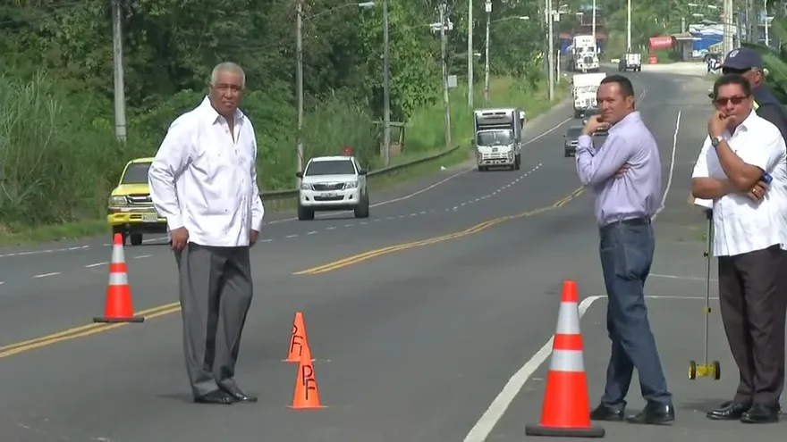 Reconstruyen escena de niña atropellada por diputado en Colón