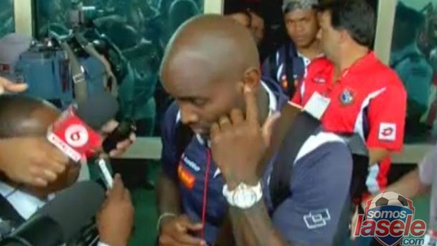 Baloy al llegar: simplemente venimos a ganar