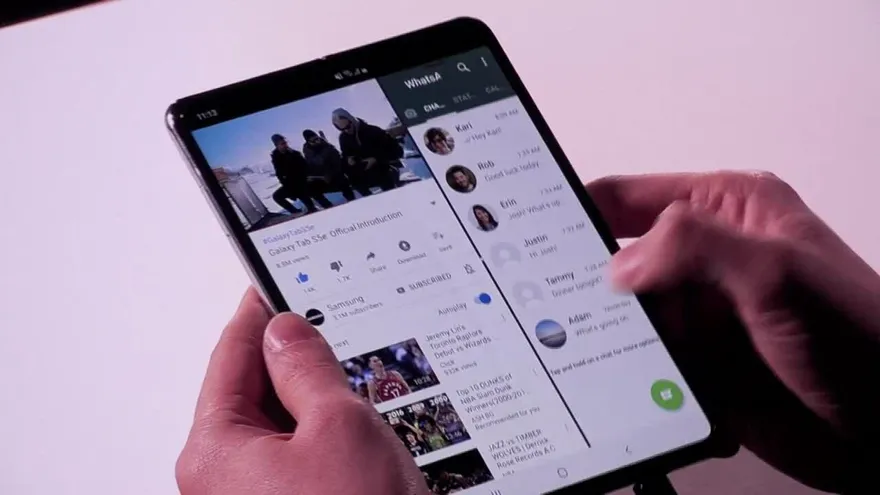 Samsung pospone lanzamiento de Galaxy Fold, su teléfono plegable