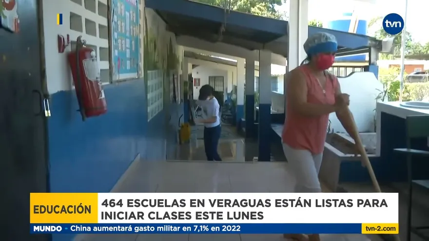 Veraguas listo para inicio de año escolar presencial