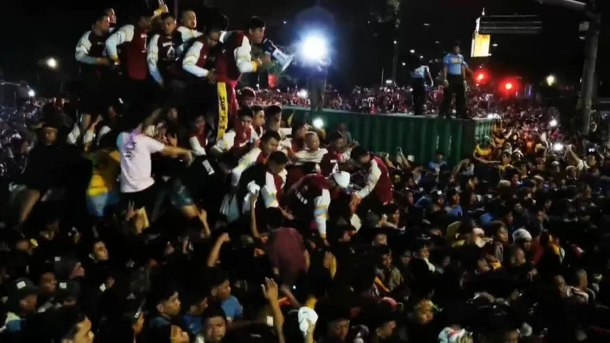 Más de 200 personas fueron atendidas por aglomeraciones en procesión en Filipinas