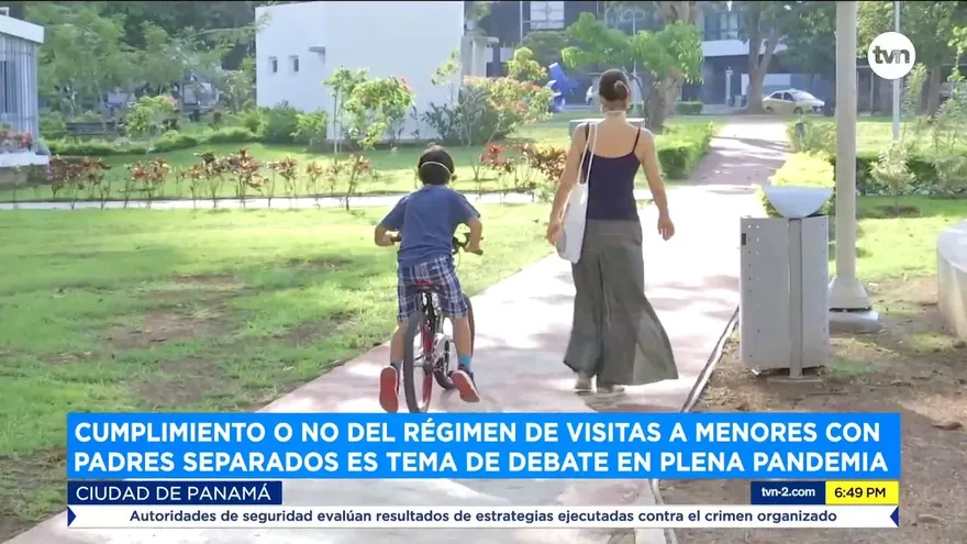 Cumplimiento o no del régimen de visitas a menores con padres separados