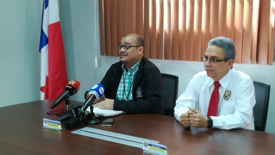 Fiscal Coordinador de la Fiscalía Metropolitana, Francisco Marcos-Hermoso y Manuel Bonome, subdirector de la DIJ