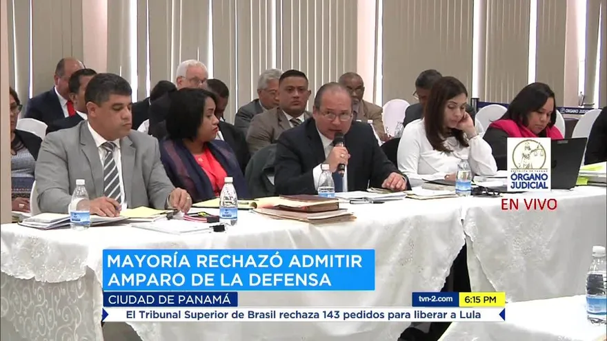 Pleno de la CSJ rechaza amparo de garantías presentado por Martinelli