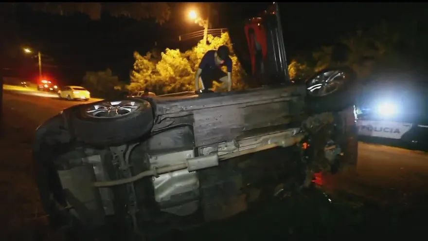 Reportan varios accidente en la madrugada del viernes