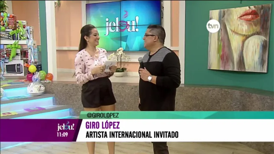 Giro López nos deleitó con sus éxitos más salsosos y sensuales