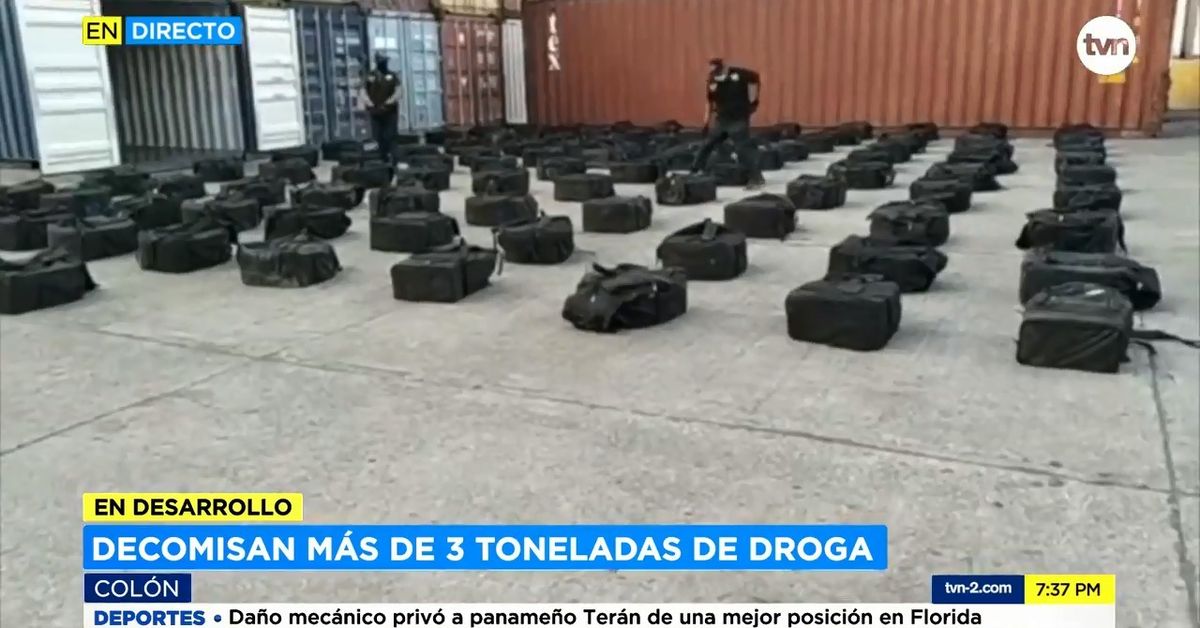 Incautan 3,665 paquetes de droga que estaban dentro de un contenedor en ...