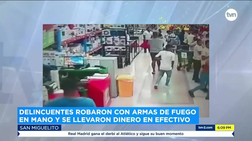 Roban en supermercado de San Miguelito
